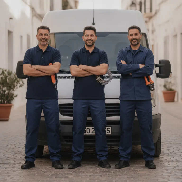 Instalación Cámaras Seguridad equipo en Mijas